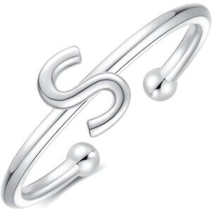 Women's Sterling Silver Rings Adjustable Stackable Cute Teen Girls Jewelry